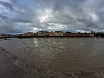 Pisa Arno piena