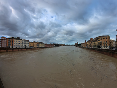 Pisa Arno piena