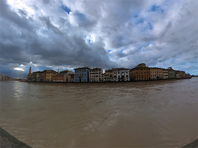 Pisa Arno piena