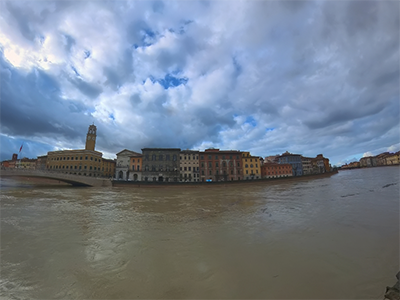Pisa Arno piena