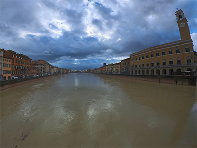 Pisa Arno piena