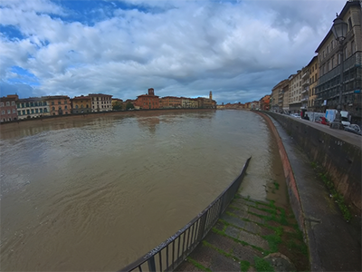 Pisa Arno piena