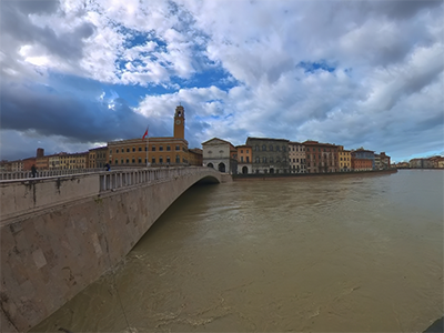 Pisa Arno piena