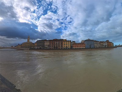 Pisa Arno piena