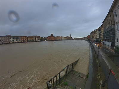 Pisa Arno piena