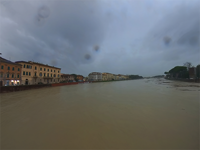 Pisa Arno piena