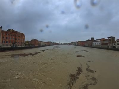 Pisa Arno piena