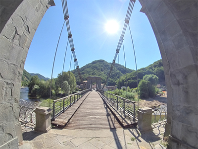 Garfagnana Bagni di Lucca Ponte delle Catene