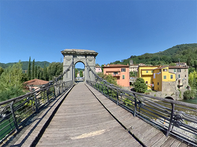 Garfagnana Bagni di Lucca Ponte delle Catene