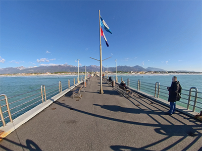 Pisa Forte dei Marmi pontile