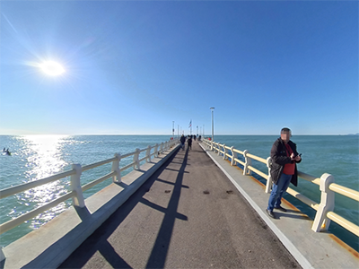 Pisa Forte dei Marmi pontile