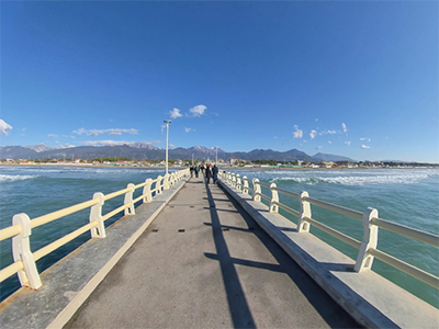 Pisa Forte dei Marmi pontile