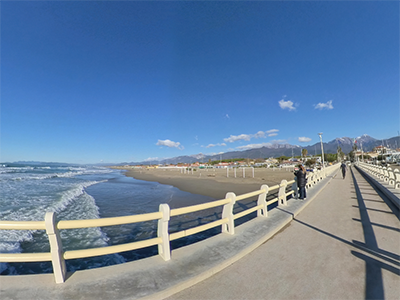 Pisa Forte dei Marmi pontile