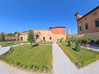 Pisa Giardino Limonaia Palazzo Arcivescovile