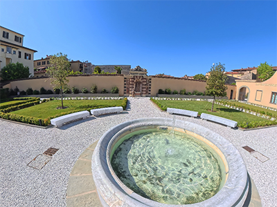 Pisa Giardino Limonaia Palazzo Arcivescovile