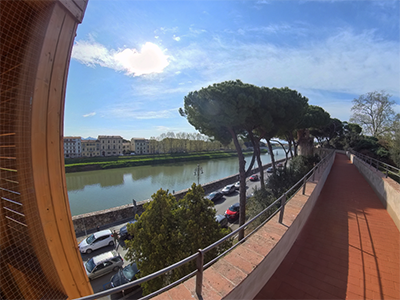 Pisa Giardino Scotto mura