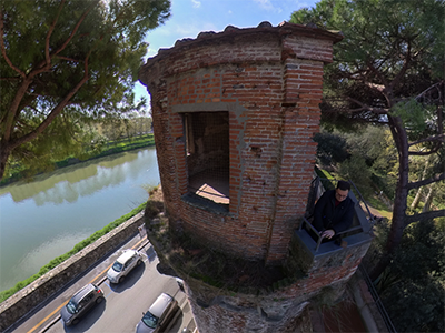 Pisa Giardino Scotto mura