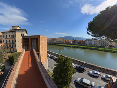 Pisa Giardino Scotto mura