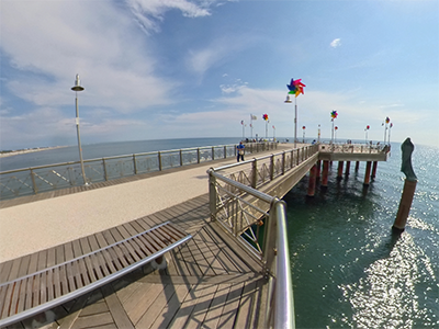 Pisa Marina Pietrasanta pontile