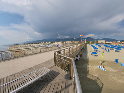 Pisa Marina Pietrasanta pontile