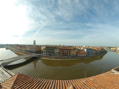 Pisa Flying Cam