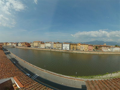 Pisa Flying Cam