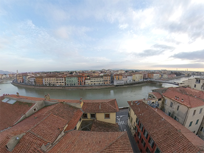 Pisa Flying Cam