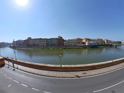 Pisa Flying Cam