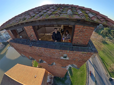 Pisa Flying Cam