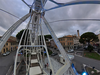 Pontedera ruota panoramica