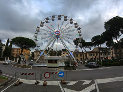 Pontedera ruota panoramica