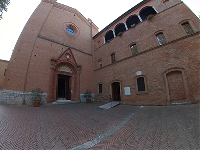 Siena Abbazia Monte Oliveto Maggiore