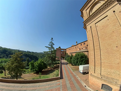 Siena Abbazia Monte Oliveto Maggiore