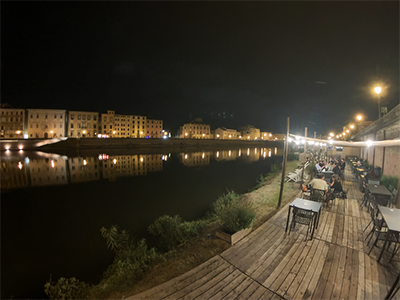 Pisa summer nightlife