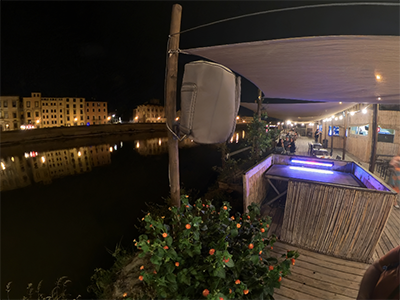 Pisa summer nightlife