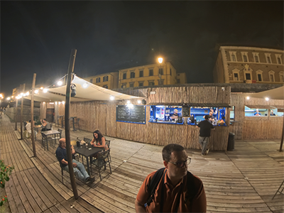 Pisa summer nightlife