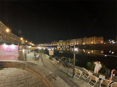 Pisa summer nightlife