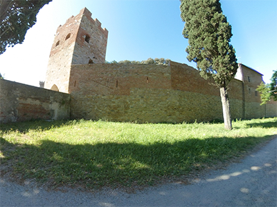 Vicopisano, Mura, Torri