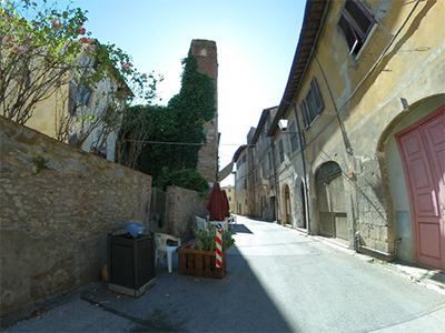 Vicopisano, Mura, Torri